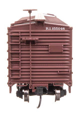 40' Double Sheathed Wood Boxcar - Ready to Run -- Rock Island #155048-3