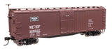 40' Double Sheathed Wood Boxcar - Ready to Run -- St. Louis-San Francisco #128522 (Frisco)-1