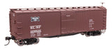 40' Double Sheathed Wood Boxcar - Ready to Run -- St. Louis-San Francisco #128522 (Frisco)-2