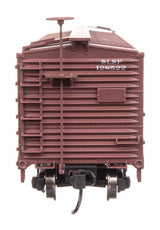 40' Double Sheathed Wood Boxcar - Ready to Run -- St. Louis-San Francisco #128522 (Frisco)-3