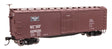 40' Double Sheathed Wood Boxcar - Ready to Run -- St. Louis-San Francisco #128530 (Frisco)-1