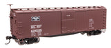 40' Double Sheathed Wood Boxcar - Ready to Run -- St. Louis-San Francisco #128535 (Frisco)-1