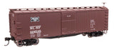 40' Double Sheathed Wood Boxcar - Ready to Run -- St. Louis-San Francisco #128535 (Frisco)-2