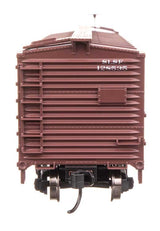 40' Double Sheathed Wood Boxcar - Ready to Run -- St. Louis-San Francisco #128535 (Frisco)-4