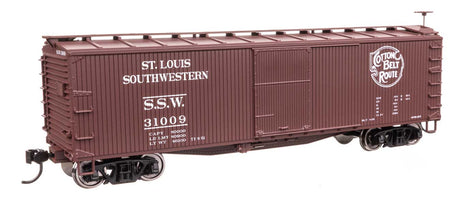 40' Double Sheathed Wood Boxcar - Ready to Run -- Cotton Belt-St. Louis Southwestern SSW #31009-2