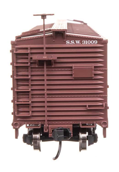 40' Double Sheathed Wood Boxcar - Ready to Run -- Cotton Belt-St. Louis Southwestern SSW #31009-3
