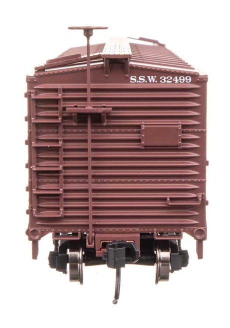 40' Double Sheathed Wood Boxcar - Ready to Run -- Cotton Belt-St. Louis Southwestern SSW #32499-3