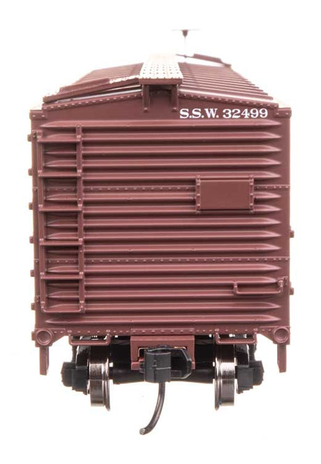 40' Double Sheathed Wood Boxcar - Ready to Run -- Cotton Belt-St. Louis Southwestern SSW #32499-4