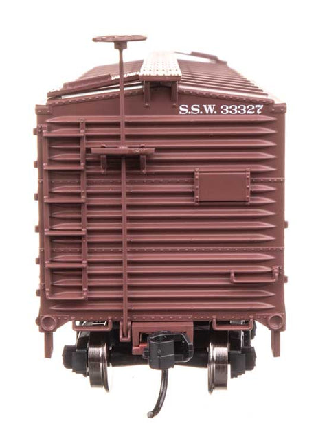 40' Double Sheathed Wood Boxcar - Ready to Run -- Cotton Belt-St. Louis Southwestern SSW #33327-3