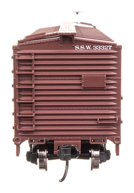 40' Double Sheathed Wood Boxcar - Ready to Run -- Cotton Belt-St. Louis Southwestern SSW #33327-4