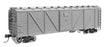 40' ARA Single Sheathed Boxcar with Dreadnaught Ends - Ready to Run -- Undecorated