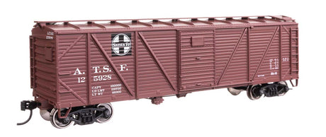 40' ARA Single Sheathed Boxcar with Dreadnaught Ends - Ready to Run -- Santa Fe #125928-2