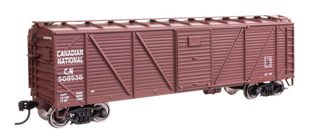 40' ARA Single Sheathed Boxcar with Dreadnaught Ends - Ready to Run -- Canadian National #508538-1