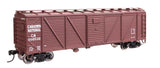40' ARA Single Sheathed Boxcar with Dreadnaught Ends - Ready to Run -- Canadian National #508538-2