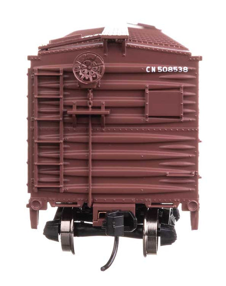 40' ARA Single Sheathed Boxcar with Dreadnaught Ends - Ready to Run -- Canadian National #508538-3