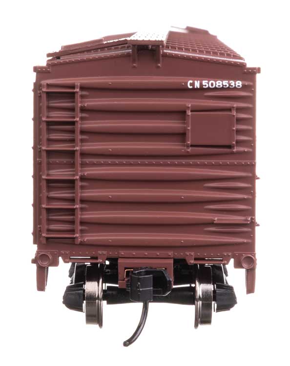 40' ARA Single Sheathed Boxcar with Dreadnaught Ends - Ready to Run -- Canadian National #508538-4