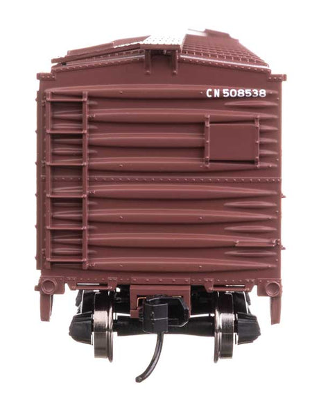 40' ARA Single Sheathed Boxcar with Dreadnaught Ends - Ready to Run -- Canadian National #508538-4