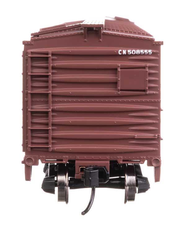 40' ARA Single Sheathed Boxcar with Dreadnaught Ends - Ready to Run -- Canadian National #508555-4