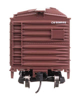 40' ARA Single Sheathed Boxcar with Dreadnaught Ends - Ready to Run -- Canadian National #508555-4