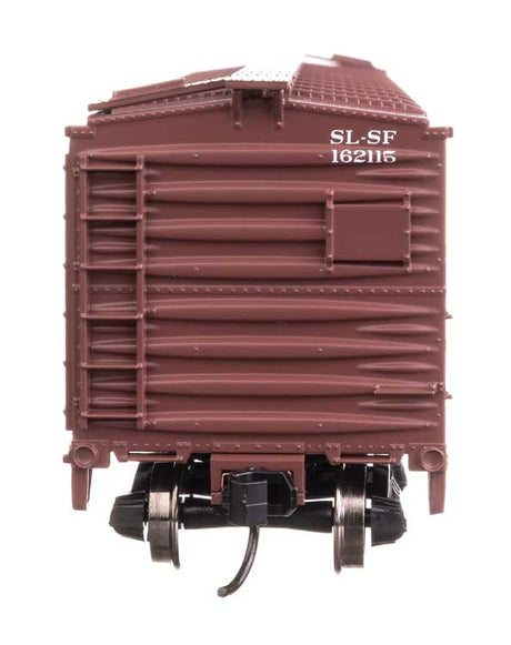 40' ARA Single Sheathed Boxcar with Dreadnaught Ends - Ready to Run -- St. Louis-San Francisco #162115-4