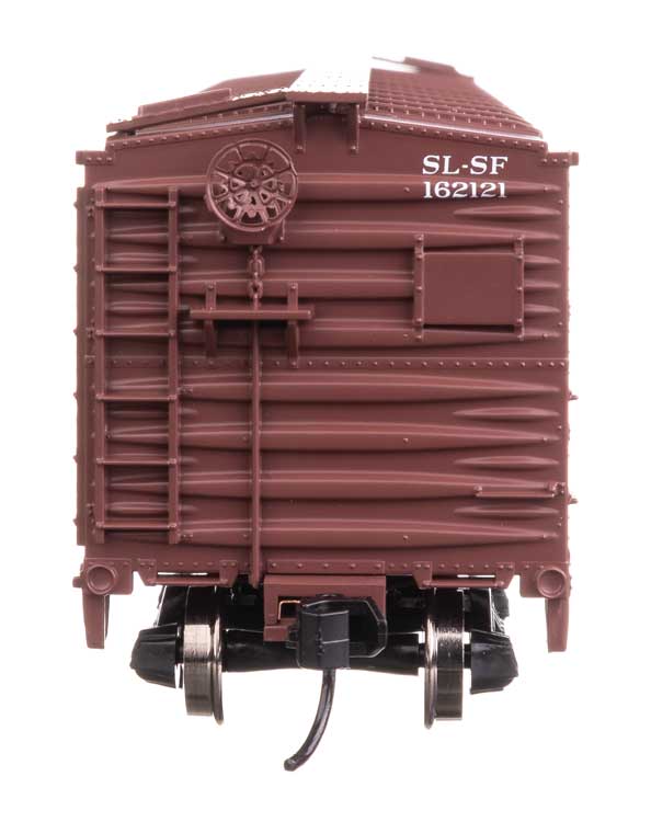 40' ARA Single Sheathed Boxcar with Dreadnaught Ends - Ready to Run -- St. Louis-San Francisco #162121-3