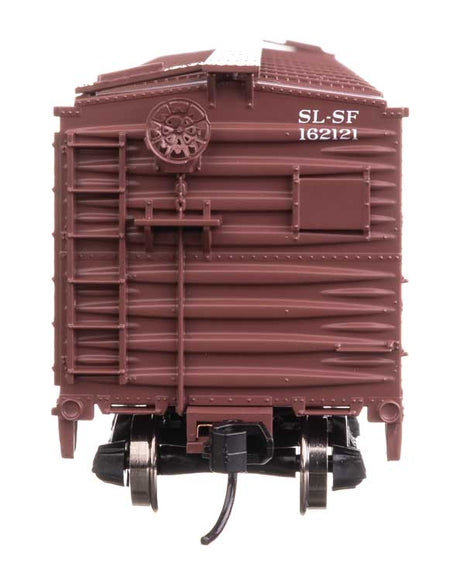 40' ARA Single Sheathed Boxcar with Dreadnaught Ends - Ready to Run -- St. Louis-San Francisco #162121-3