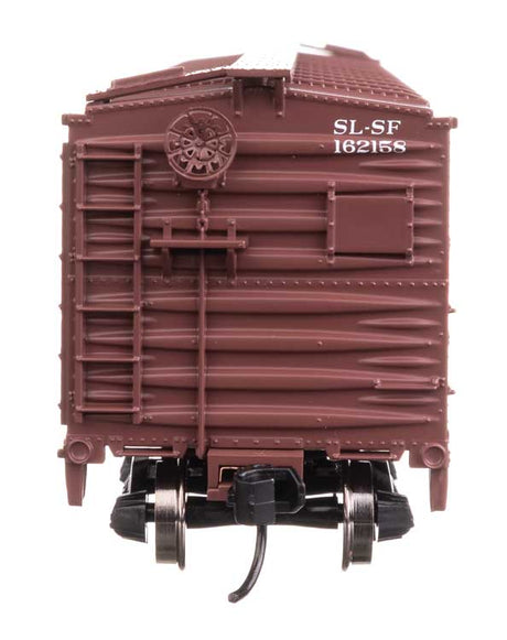 40' ARA Single Sheathed Boxcar with Dreadnaught Ends - Ready to Run -- St. Louis-San Francisco #162158-3