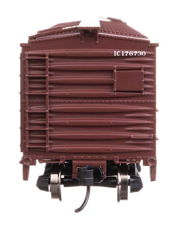 40' ARA Single Sheathed Boxcar with Dreadnaught Ends - Ready to Run -- Illinois Central #176730-4