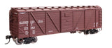 40' ARA Single Sheathed Boxcar with Dreadnaught Ends - Ready to Run -- Illinois Central #176744-1