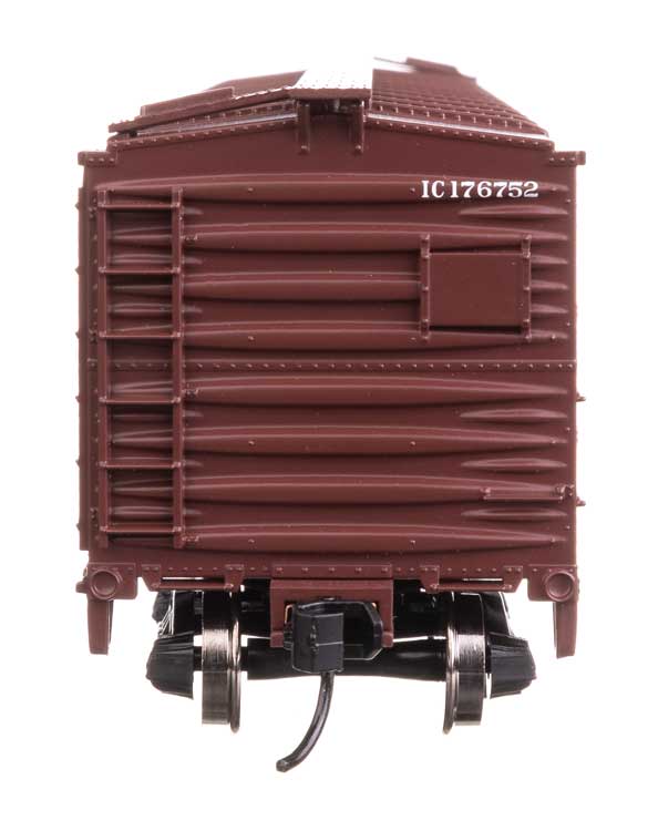 40' ARA Single Sheathed Boxcar with Dreadnaught Ends - Ready to Run -- Illinois Central #176752-4