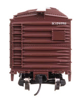 40' ARA Single Sheathed Boxcar with Dreadnaught Ends - Ready to Run -- Illinois Central #176752-4