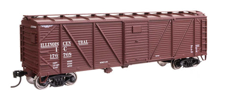 40' ARA Single Sheathed Boxcar with Dreadnaught Ends - Ready to Run -- Illinois Central #176768-2