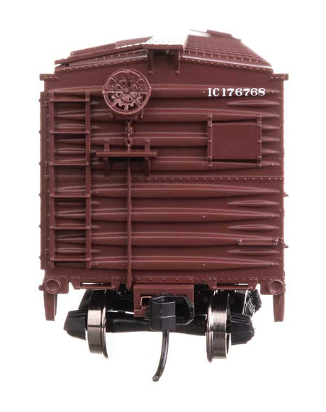 40' ARA Single Sheathed Boxcar with Dreadnaught Ends - Ready to Run -- Illinois Central #176768-3