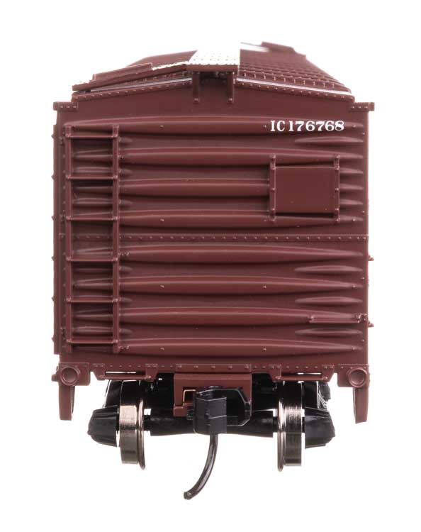 40' ARA Single Sheathed Boxcar with Dreadnaught Ends - Ready to Run -- Illinois Central #176768-4