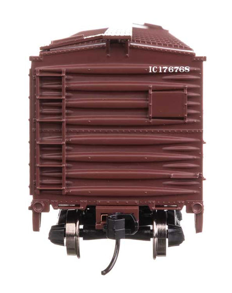 40' ARA Single Sheathed Boxcar with Dreadnaught Ends - Ready to Run -- Illinois Central #176768-4