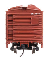 40' ARA Single Sheathed Boxcar with Dreadnaught Ends - Ready to Run -- Louisiana & Arkansas #12136-4