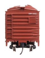 40' ARA Single Sheathed Boxcar with Dreadnaught Ends - Ready to Run -- Louisiana & Arkansas #12152-4