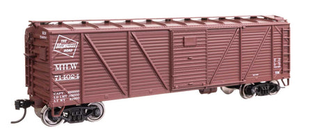 40' ARA Single Sheathed Boxcar with Dreadnaught Ends - Ready to Run -- Milwaukee Road #714024-1