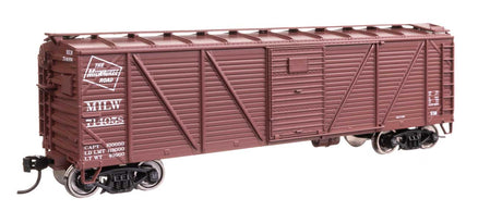 40' ARA Single Sheathed Boxcar with Dreadnaught Ends - Ready to Run -- Milwaukee Road #714059-1