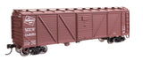 40' ARA Single Sheathed Boxcar with Dreadnaught Ends - Ready to Run -- Milwaukee Road #714059-2