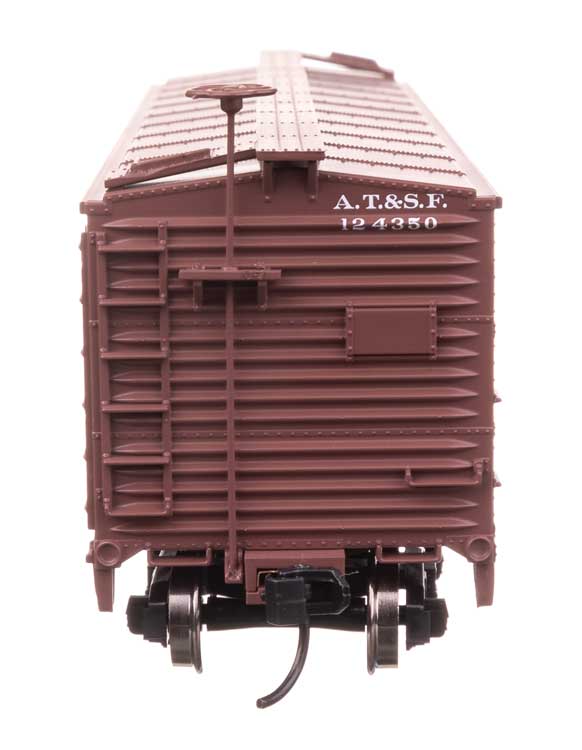 40' ARA Single Sheathed Boxcar - Ready to Run -- Santa Fe #124350-3