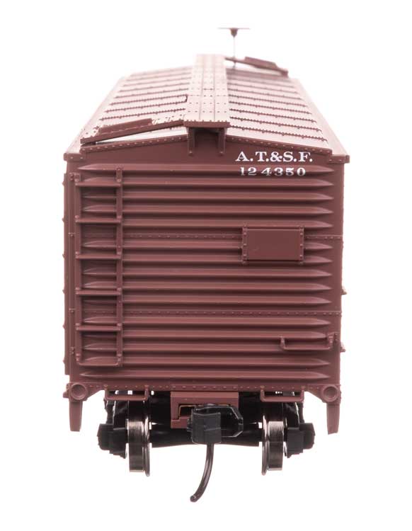 40' ARA Single Sheathed Boxcar - Ready to Run -- Santa Fe #124350-4