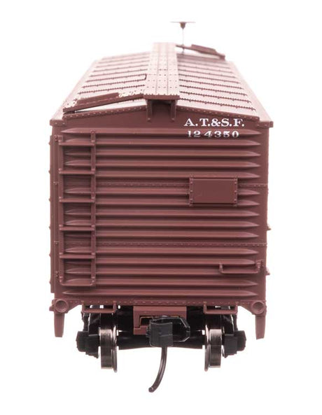 40' ARA Single Sheathed Boxcar - Ready to Run -- Santa Fe #124350-4