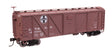 40' ARA Single Sheathed Boxcar - Ready to Run -- Santa Fe #124366-1