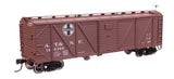 40' ARA Single Sheathed Boxcar - Ready to Run -- Santa Fe #124366-2