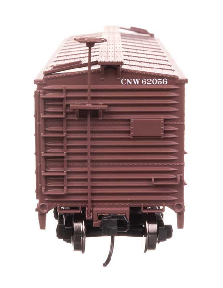 40' ARA Single Sheathed Boxcar - Ready to Run -- Chicago & North Western(TM) #62056-3