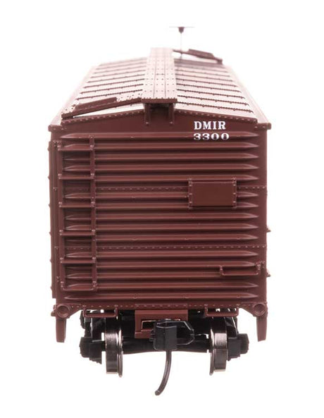 40' ARA Single Sheathed Boxcar - Ready to Run -- Duluth, Missabe & Iron Range #3300-4