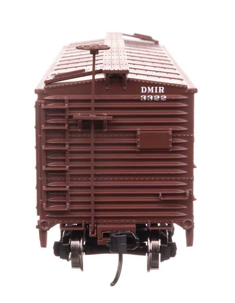 40' ARA Single Sheathed Boxcar - Ready to Run -- Duluth, Missabe & Iron Range #3322-3