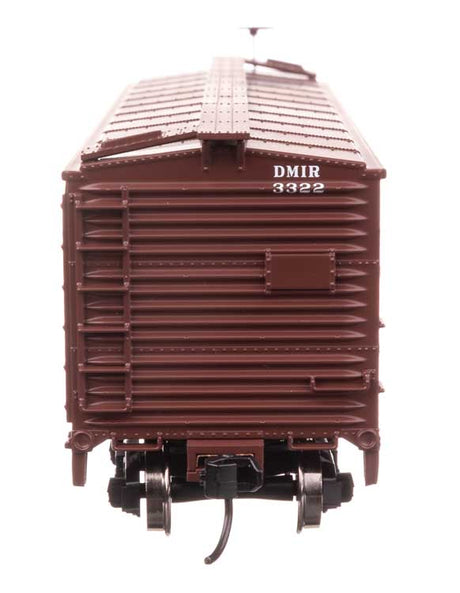 40' ARA Single Sheathed Boxcar - Ready to Run -- Duluth, Missabe & Iron Range #3322-4