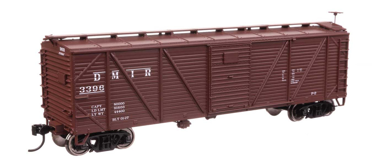 40' ARA Single Sheathed Boxcar - Ready to Run -- Duluth, Missabe & Iron Range #3396-2
